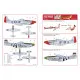 Kits World Kw148185 1/48 Decal P-51d North American Mustang Accessories Kit