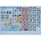 Kits World Kw148186 1/48 Decal For Luftwaffe Squadron Fighter Markings