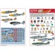 Kits World Kw148186 1/48 Decal For Luftwaffe Squadron Fighter Markings