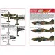 Kits World Kw148210 1/48 Decal For Raf Early Hurricane Markings Pre And Early War Period Pt 2
