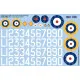 Kits World Kw148210 1/48 Decal For Raf Early Hurricane Markings Pre And Early War Period Pt 2