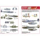 Kits World Kw148214 1/48 Decal For Lockheed P-38j Lightnings