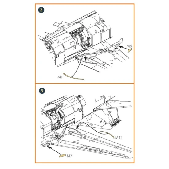 Clear Prop 72099 1/72 Mig 23ml Mld P Mlae Exterior Painting Mask On Yellow Kabuki Paper For Cp Kits