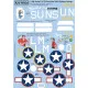 Kits World Kw148224 1/48 Decal For P-47c/D Thunderbolts Accessories For Aircraft