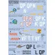 Kits World Kw172002 1/72 Decal For American Nose Art P51b Mustang