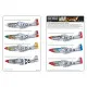 Kits World Kw172007 1/72 Decal For P51 B/C/D Mustang Numbers And Letters