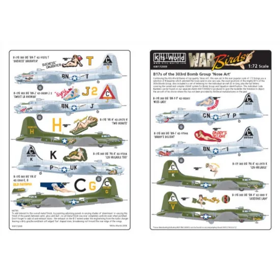 Kits World Kw172008 1/72 Decal For P51 B/C/D Mustang Accessories For Aircraft
