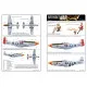 Kits World Kw172048 1/72 Decal For P-51d Mustang K Abner Daisy Mae