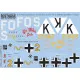 Kits World Kw172054 1/72 Decal For B-17f/G Flying Fortress Accessories Kit