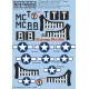 Kits World Kw172056 1/72 Decal For P-51 Mustangs Accessories For Aircraft