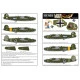 Kits World Kw172063 1/72 Decal For B-24h Liberator Accessories For Aircraft