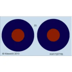 Kits World Kw172077 1/72 Decal For Mk.i Sunderlands Accessories For Aircraft