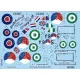 Kits World Kw172098 1/72 Decal For Gloster Meteor Mk.iv F4 Accessories For Aircraft
