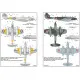 Kits World Kw172102 1/72 Decal For Gloster Meteor Mk.iv F4 Accessories Kit