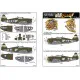 Kits World Kw172110 1/72 Decal For P-47c Razorback Thunderbolts Accessories Kit