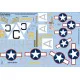 Kits World Kw172118 1/72 Decal For B-17f Flying Fortress Accessories Kit