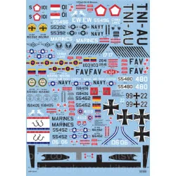 Kits World Kw172141 1/72 Decal For North American Rockwell Ov-10 Bronco