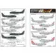 Kits World Kw172143 1/72 Decal For North American F-86 Sabre Accessories Kit