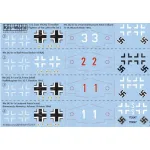 Kits World Kw172157 1/72 Messerschmitt Me-262a-1a Du Generalleutnant Adolf Galland
