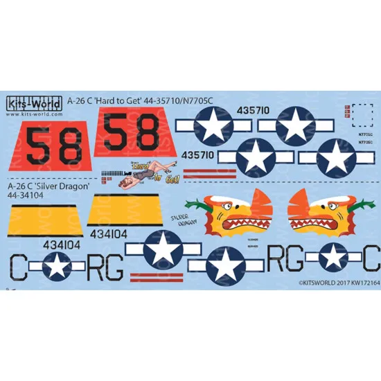 Kits World Kw172164 1/72 Decal For B-17g Flying Fortress Accessories Kit
