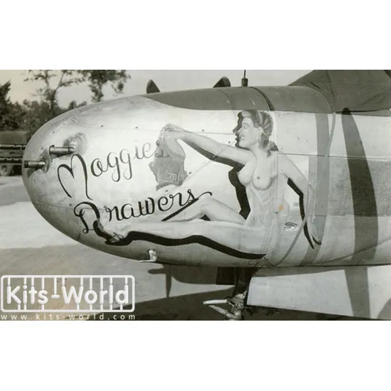 Kits World Kw172166 1/72 Decal For A-26 Douglas Invaders Accessories Kit