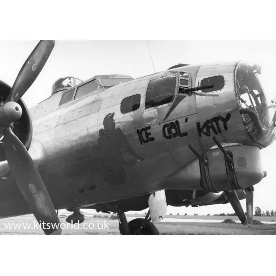 Kits World Kw172175 1/72 Decal For Boeing Flying Fortress B-17g Accessories Kit