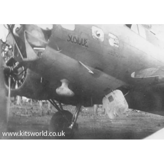 Kits World Kw172176 1/72 Decal For Boeing Flying Fortress B -17e Of The Pacific