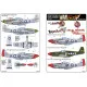 Kits World Kw172177 1/72 Decal For P-51b-p-51d North American Mustangs