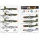 Kits World Kw172178 1/72 Decal For P-51b P-51d North American Mustangs