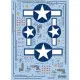 Kits World Kw172188 1/72 Decal For Raf Roundels And General Markings Wwii Early To Mid-war