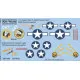 Kits World Kw172191 1/72 Decal For B-25d North American B-25 Mitchell