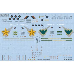 Kits World Kw172201 1/72 Decal For Panavia Tornado Gr.4 Farewell Tornados
