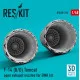 Reskit Rsu48-0194 1/48 F14 B D Tomcat Open Exhaust Nozzles For Gwh Kit 3d Printed