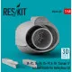 Reskit Rsu48-0339 1/48 Ta7c Ta7h Ta7p A7k Corsair Ii Exhaust Nozzle For Hobbyboss Kit 3d Printed