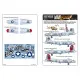 Kits World Kw172172 1/72 Douglas Dakota C-47 Southern Cross Tico Belle Placid Lassie