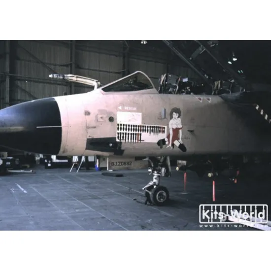 Kits World Kw144015 1/144 Decal For Panavia Tornado Gr1 Accessories For Aircraft