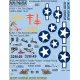 Kits World Kw144022 1/144 Decal For B-25 Mitchell Accessories For Aircraft