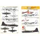Kits World Kw144045 1/144 Decal For Boeing B-17s Mkiiis 214 251 Squadrons