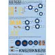 Kits World Kw144048 1/144 Decal For Douglas Dakota C-47/Dc3 Accessories Aircraft