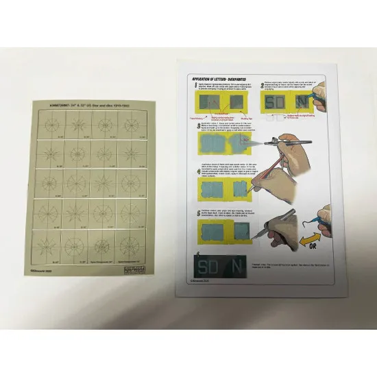 Kits World Kwm720067 1/72 Mask For Us Stars And Dick 1919 -1942 24 Inch And 32 Inch