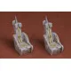 Sbs 48081 1/48 B-58 Hustler Sac Ejection Seat Pilot Office X 2 For Revell And Monogram