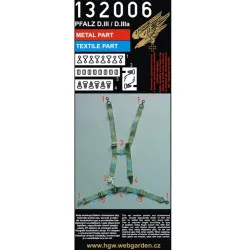Hgw 132006 1/32 Seatbelts Pfalz D.iii/ D.iiia For Wingnut Wings And Roden Kits