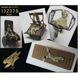 Hgw 132076 1/32 Seatbelts For Heinkel He 111 P-1 For Revell Kits Accessories Kit
