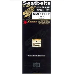 Hgw 148524 1/48 Seatbelts For Dh.2 Accessories For Aircraft