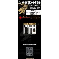 Hgw 148549 1/48 Seatbelts For Boeing Sterman Pt-17 Accessories For Aircraft