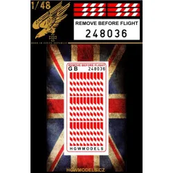 Hgw 248036 1/48 Remove Before Flight Easy Belts Accessories For Aircraft