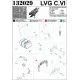 Hgw 132029 1/32 Photo-etched And Decal Lvg C.vi For Wingnut Wings