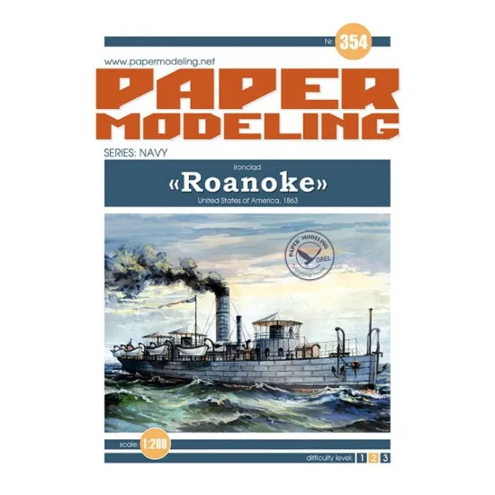 Orel 354/1 1/200 Uss Roanoke Photo Etching Model Kit