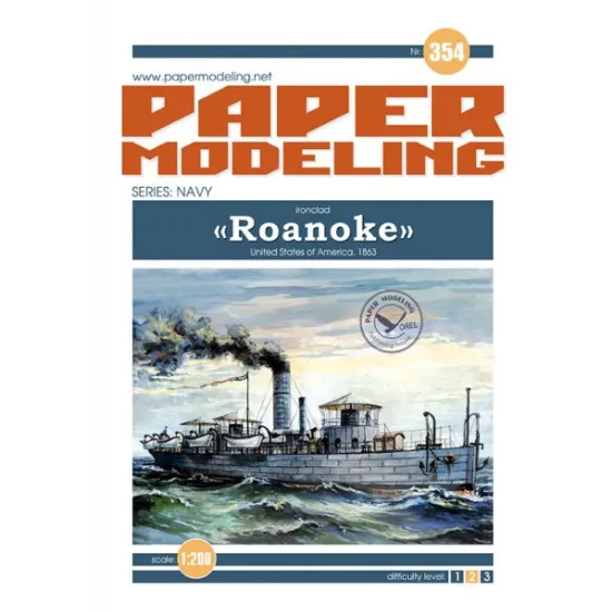 Orel 354/2 1/200 Uss Roanoke Accessories To Models Laser Cutting