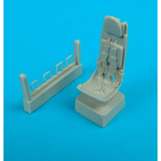 Quickboost 48025 1/48 He 162 Ejection Seat With Safety Belts For Italeri